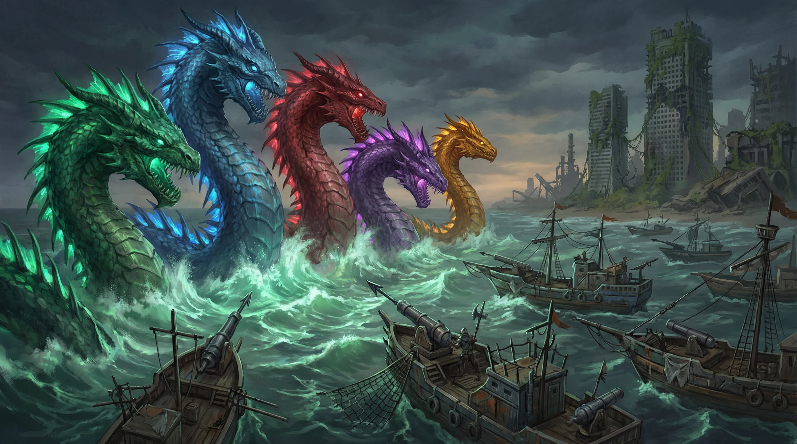 五龙捕鱼 - pg导航 废土生存站